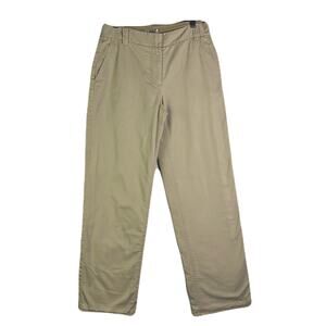 JCrew Khaki Color Pants with Warmth Liner Womens Size 4
